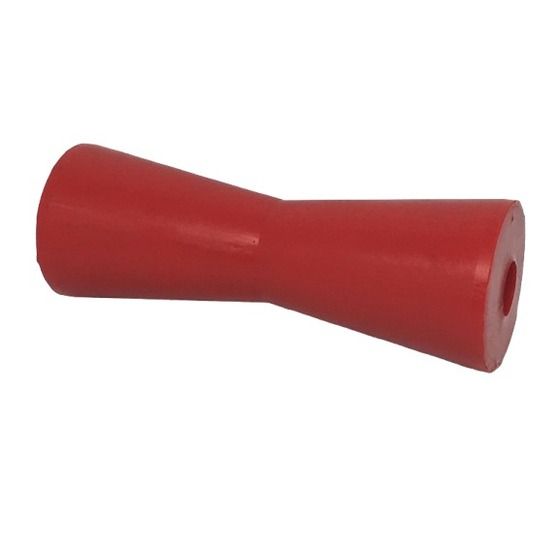 8IN CONAVE ROLLER RED WITH 20MM BORE