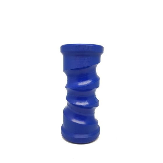 Viking 6in Self-Centring Blue Hard Nylon Roller – 17mm Bore (91330)