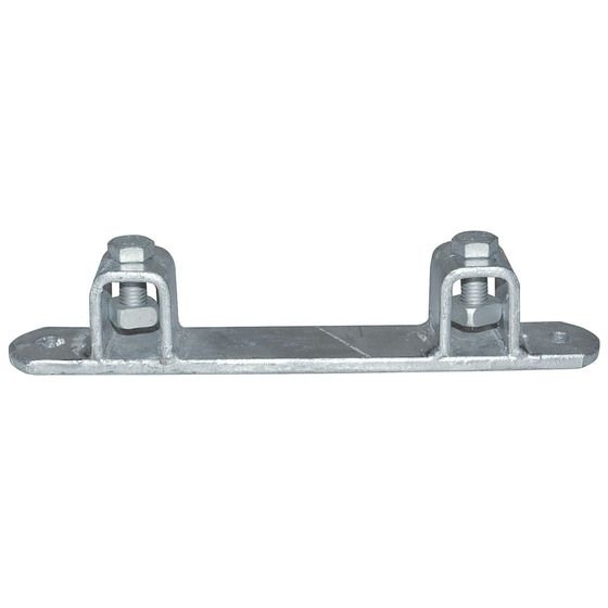 Bolt-On Stem Clamp – Double – 18mm Square – 145mm Stem Pitch