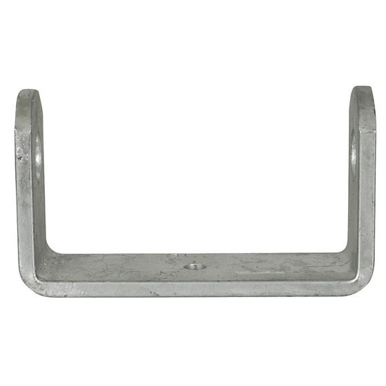 Jaycar 100mm Flat Roller Bracket – 16mm Hole for Boat Roller Mounting