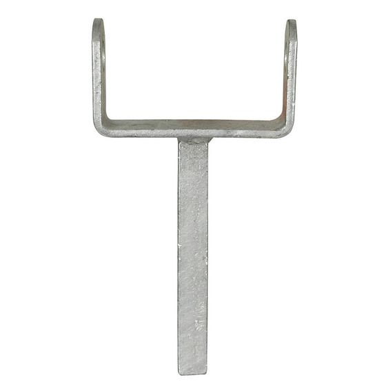 115mm Roller Bracket with 19mm Stem – Boat Roller Mounting, 155mm Long Stem, 16mm Hole
