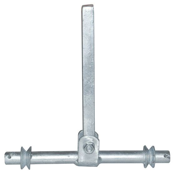 Jaycar Twin Wobble Roller Bracket – Swivel Mount with Split-Pins & Washers Included