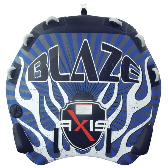 AXIS Blaze Tapered Ski Tube – 1-3 Person Water Towable with Stabilizer Fins
