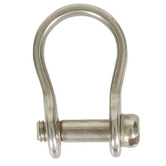 BOW SHACKLES - 4MM WITH SLOTTED HEAD