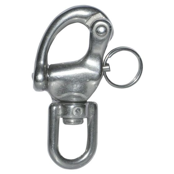 Jaycar Snap Shackle Fixed Eye 33×69mm – Cast 316 Stainless Steel