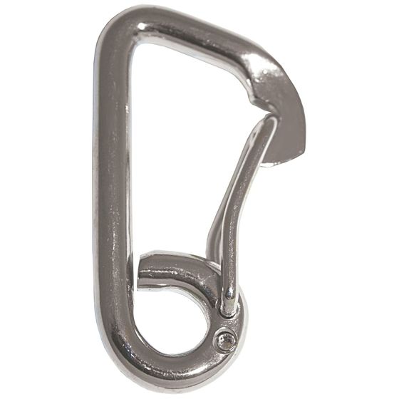SNAP HOOK FORGED FORMED EYE - 120MM LONG 12MM DIA EYE SWL 1100KG