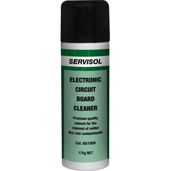 Jaycar Electronic Circuit Board Cleaner Spray Can – PCB Flux & Contaminant Remover
