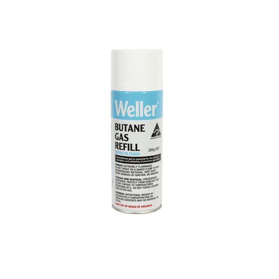 Weller Butane Gas Refill 200g – Extra Filtered, Australian Made
