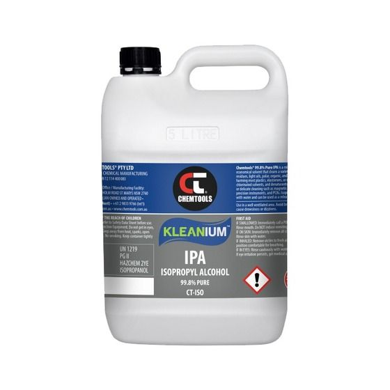 Isopropyl Alcohol 99.8% – 5L Bottle (Jaycar)