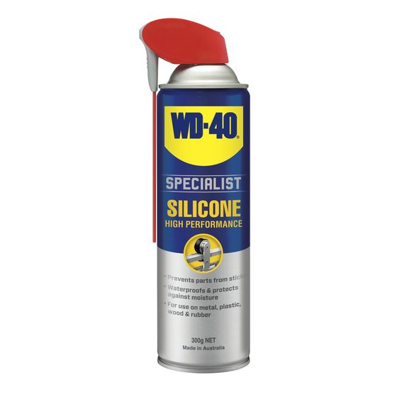 WD-40 Silicone Lubricant Spray, 300g