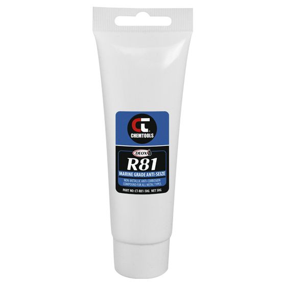 DEOX R81 Marine Grade Anti-Seize – Non-Curing Saltwater Compound for Threaded Assemblies