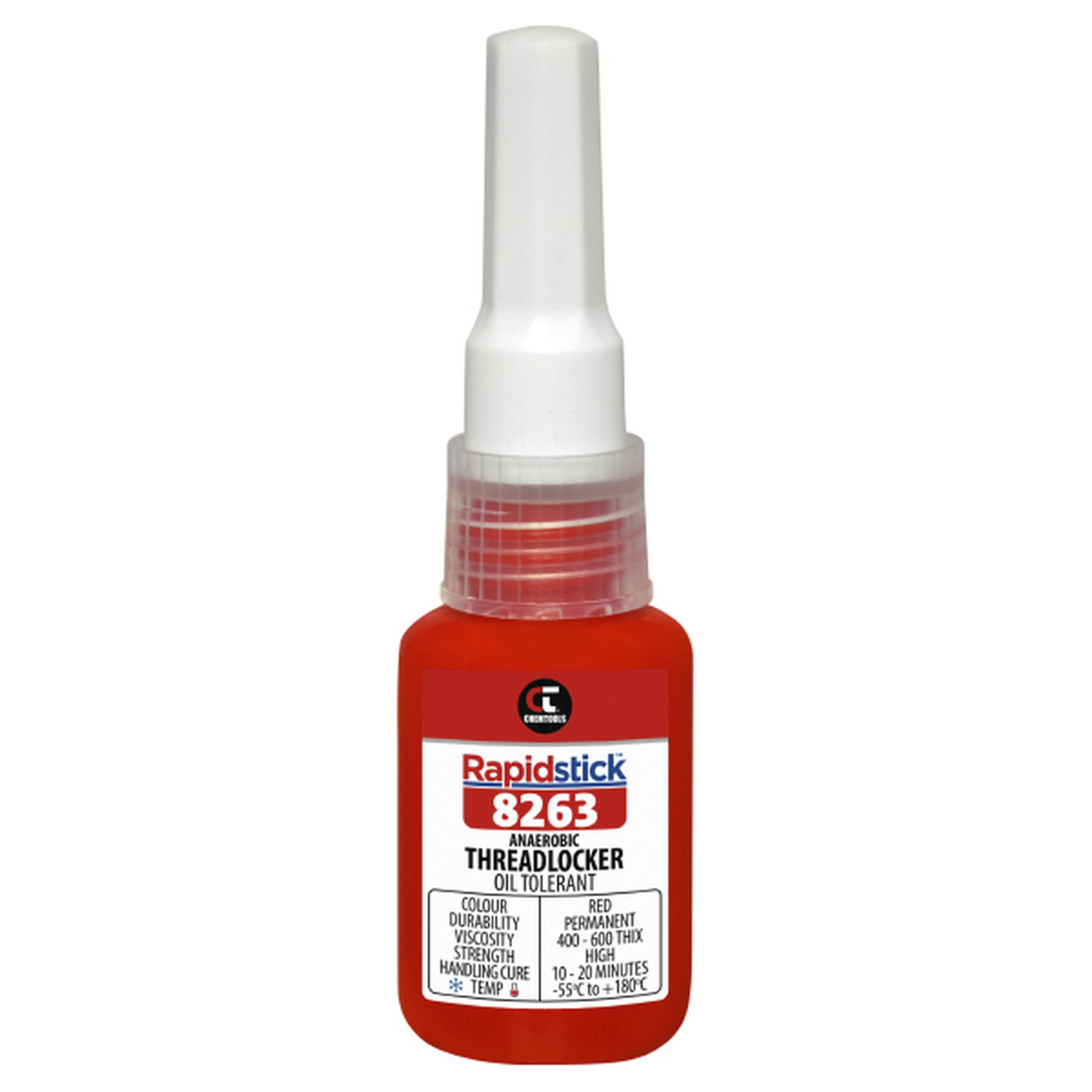 Threadlocker 8263 High Strength Red 10ml