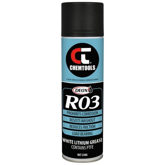White Lithium Grease Aerosol – 350g Spray