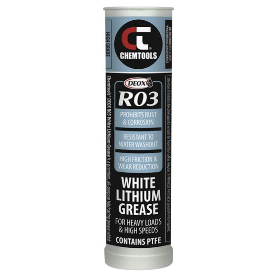 Jaycar White Lithium Grease 450g Cartridge – Rust-Proof Lubricant for Hinges, Bearings & Moving Parts