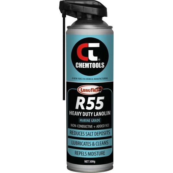 R55 Heavy-Duty Lanolin Lubricant 300g – Marine Rust Protection, Biodegradable | Jaycar