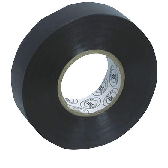 Jaycar PVC Insulation Tape – Black, 19mm x 20m