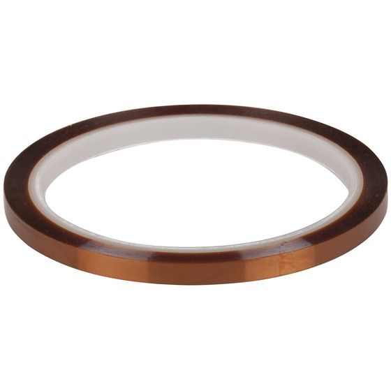 POLYIMIDE HI-TEMP TAPE - 6MM X 33M