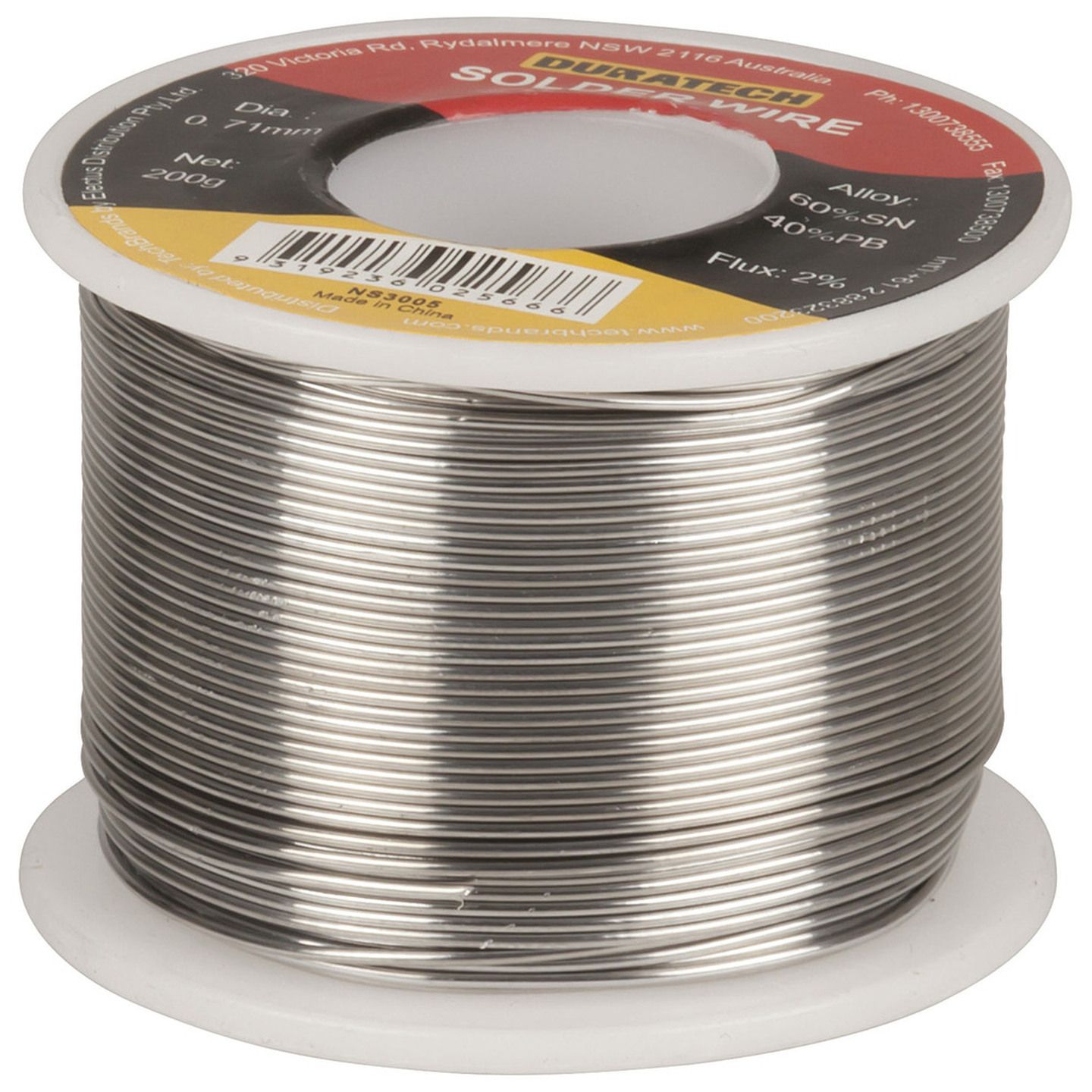 0.71mm Duratech Solder - 200gm