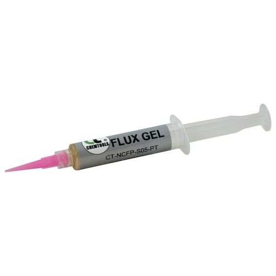 Jaycar Solder Flux Gel 10g Syringe – Resin-Based, Low-Residue, Lead-Free Compatible