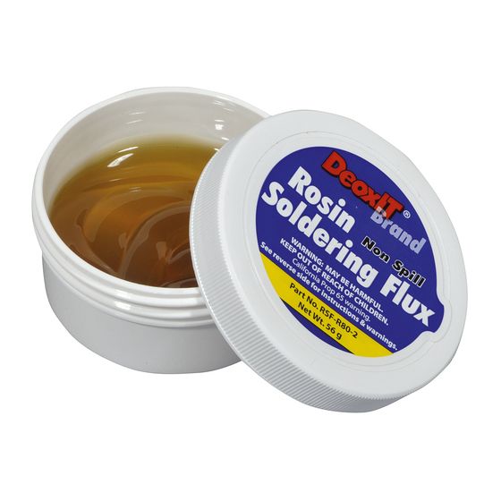 Jaycar DeoxIT Rosin Solder Flux Paste – 50g Tub (Replaced by NS3071)
