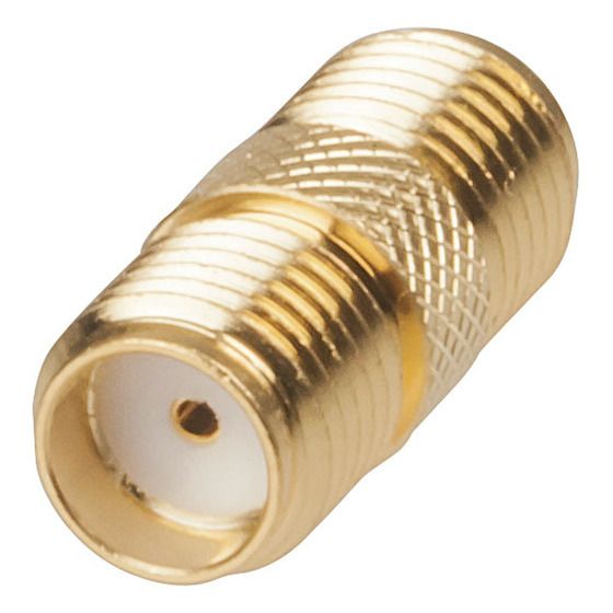 SMA Socket to Socket Adaptor – Gold Plated | Jaycar