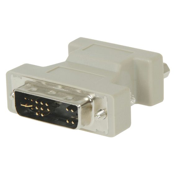 DVI-A Plug to VGA Socket Adaptor | Jaycar