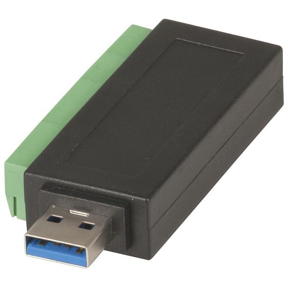 Jaycar USB 3.0 Type-A to 10-Way Screw Terminal Adaptor – No-Solder Prototyping Connector