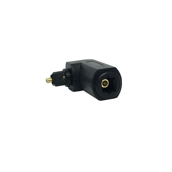 TOSLINK Optical Right Angle Adaptor – Plug to Socket | Jaycar PA3513