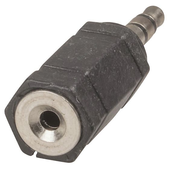 3.5mm Stereo Plug to 2.5mm Stereo Socket Adaptor – Jaycar