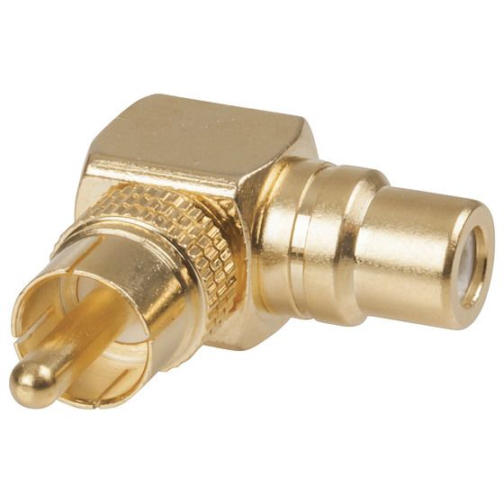 RCA RIGHT ANGLE ADAPTOR