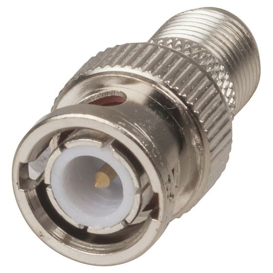 BNC Plug to F81 Socket Adaptor | Jaycar PA3651