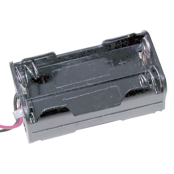 4 X AA SQUARE BATTERY HOLDER