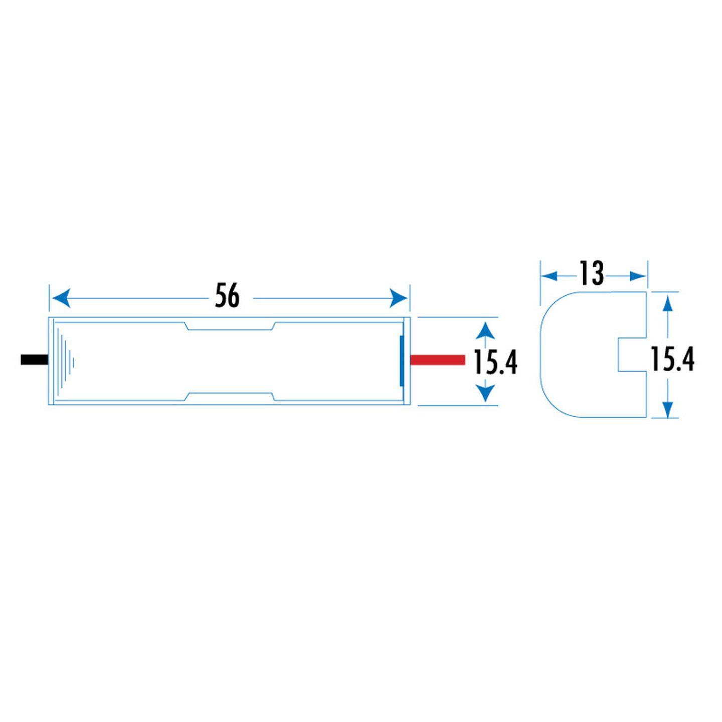 1 X AA Battery Holder