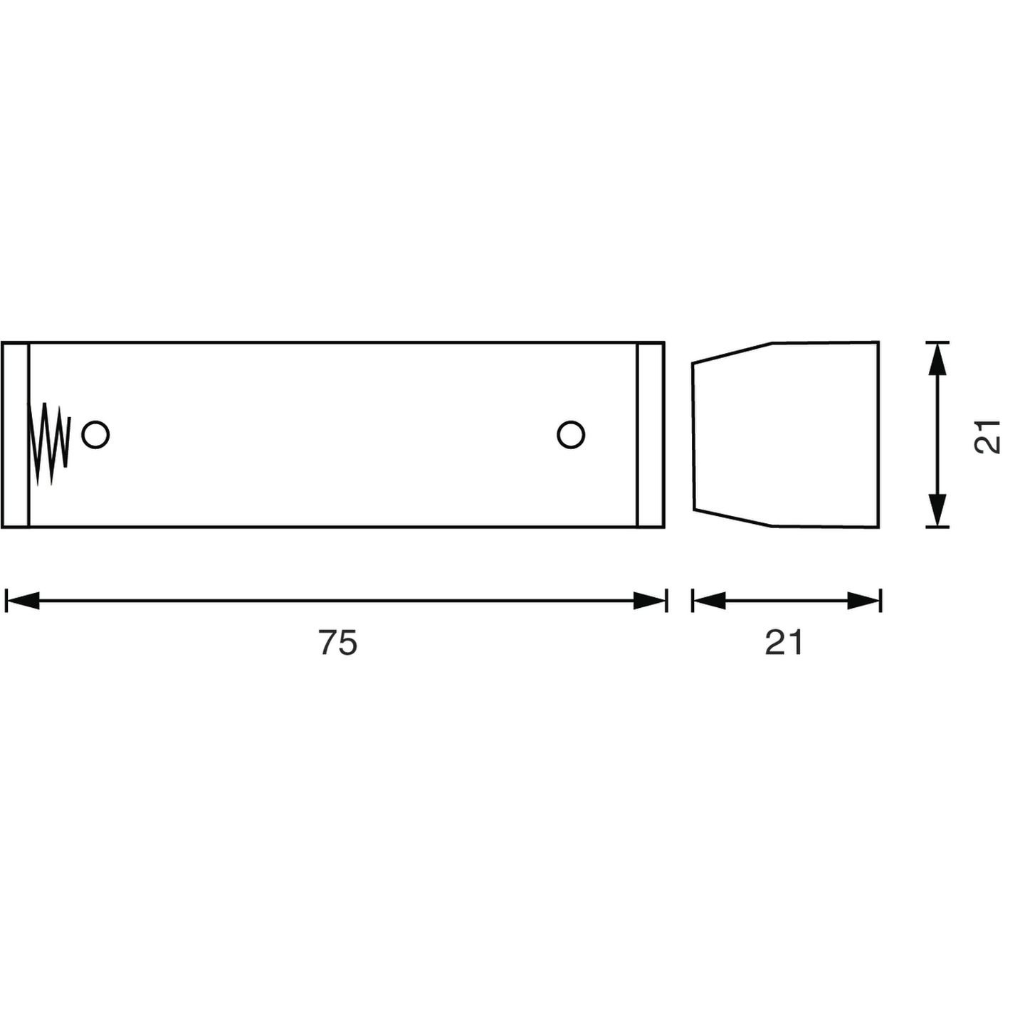 Single 18650 Battery Holder