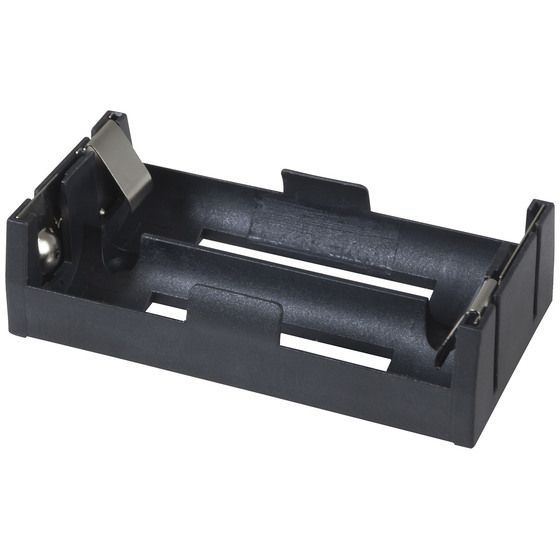 Jaycar Dual 18650 Battery Holder – ABS Plastic, 150mm Leads