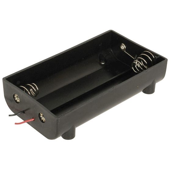 Jaycar 4 x D Cell Battery Holder – 2 Rows of 2 | PH9222