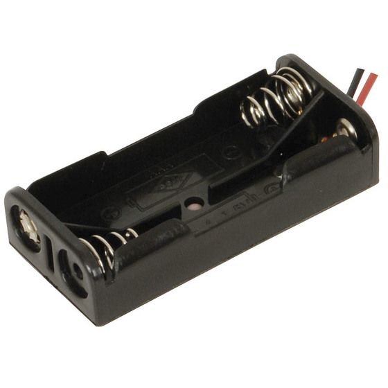 Jaycar 2 x AAA Cell Battery Holder | PH9226
