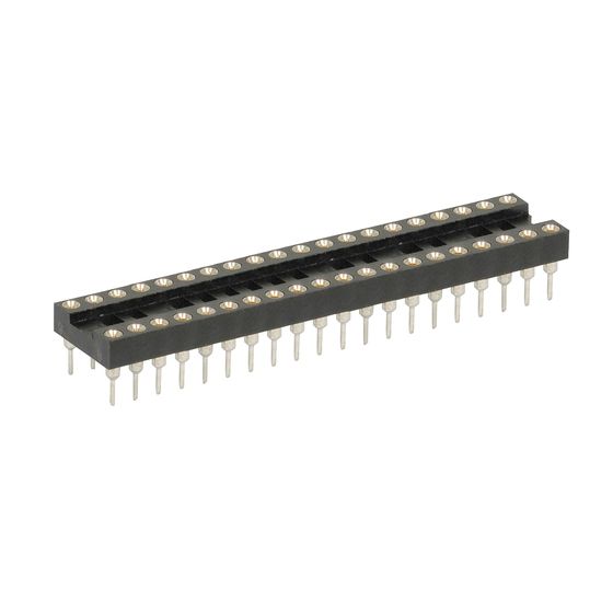 Jaycar 40-Pin Gold Insert Machined Pin IC Socket
