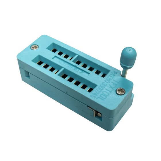 Jaycar 18 Pin ZIF Socket – Zero Insertion Force IC Socket for Production Testing