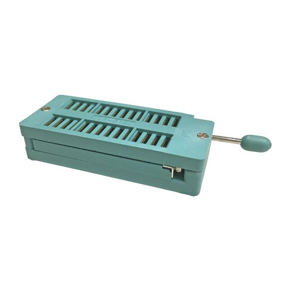 Jaycar 28 Pin ZIF Socket – Zero Insertion Force IC Socket for Production Testing