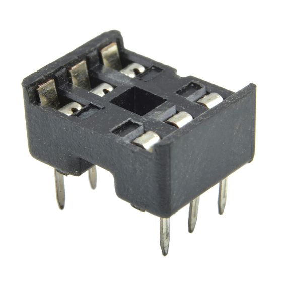 Jaycar Production PCB Mount IC Socket – Solder Tail, Tin Plated Phosphor Bronze / Beryllium Copper