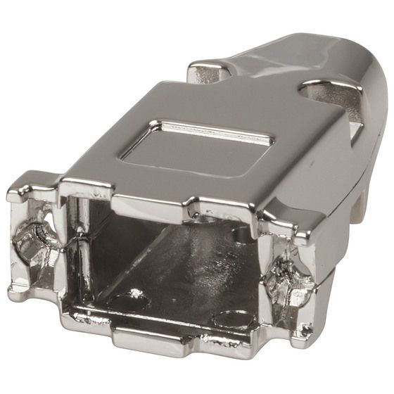 DB9 (9-Pin) Heavy Duty Metal Backshell, Rear Entry – Jaycar