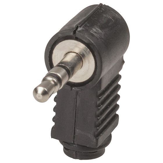 Jaycar 3.5mm Stereo Right-Angle Plug – Flat-Profile Audio Connection