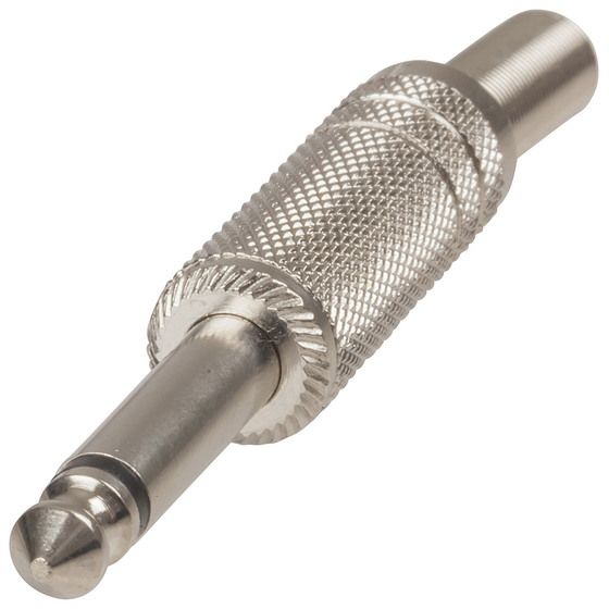 JAYCAR 6.5mm Mono Metal Plug