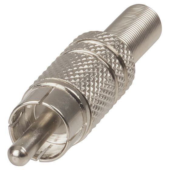 RCA METAL LINE PLUG