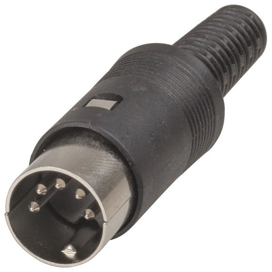 Jaycar 5 Pin DIN Line Plug – Economy Style