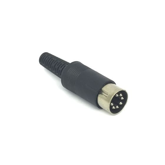 Jaycar 7 Pin DIN Plug – Economy Style