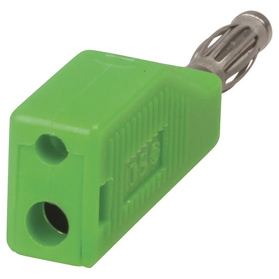 Jaycar Green Banana Plug – Piggy Back Style, 5 Colours Available