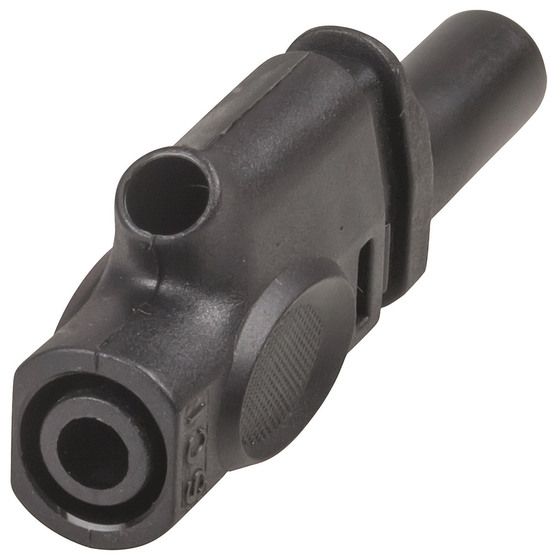 4MM INSULATED BANANA PLUGS BLACK