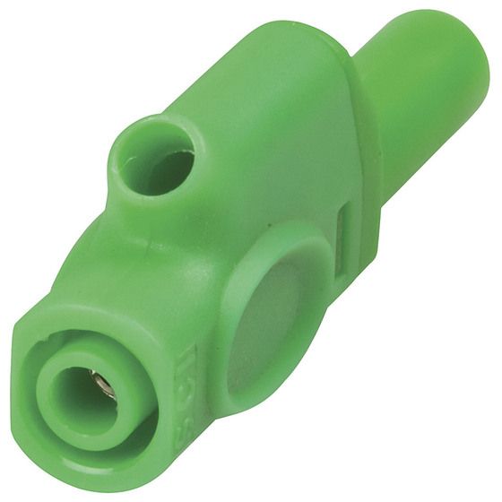 Jaycar 4mm Insulated Banana Plug – Green | Solder Termination, OH&S Friendly
